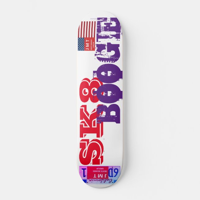 SK8 BOGGIE Skateboard (Recto)
