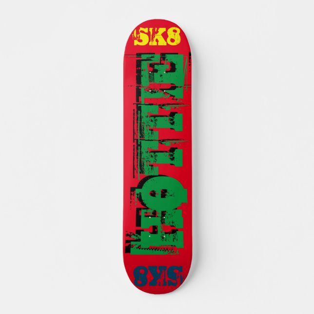 SK8  HOTTIE  JMT 7 3/4" Skateboard Deck (Vorne)