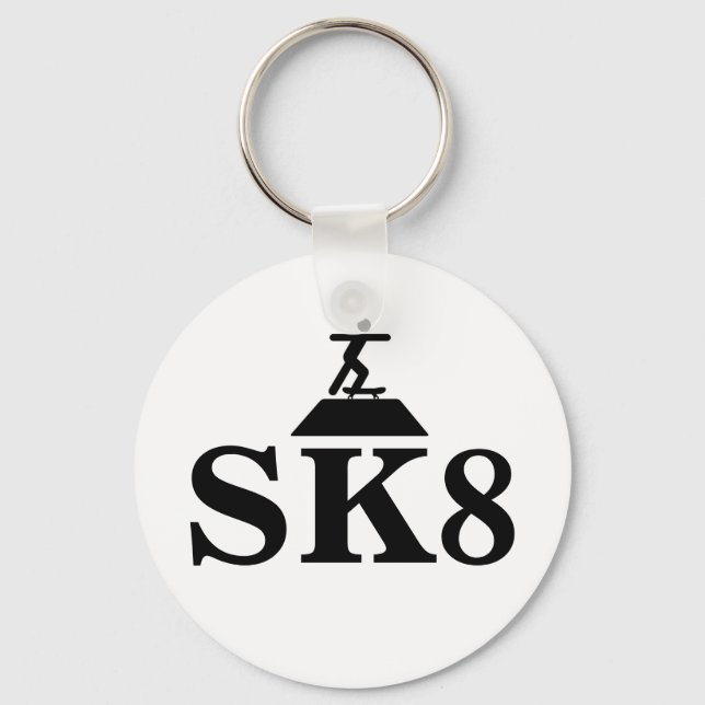 SK8 Keychain Schlüsselanhänger (Vorderseite)