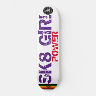 SK8 MÄDCHEN-POWER-Skateboard Skateboard