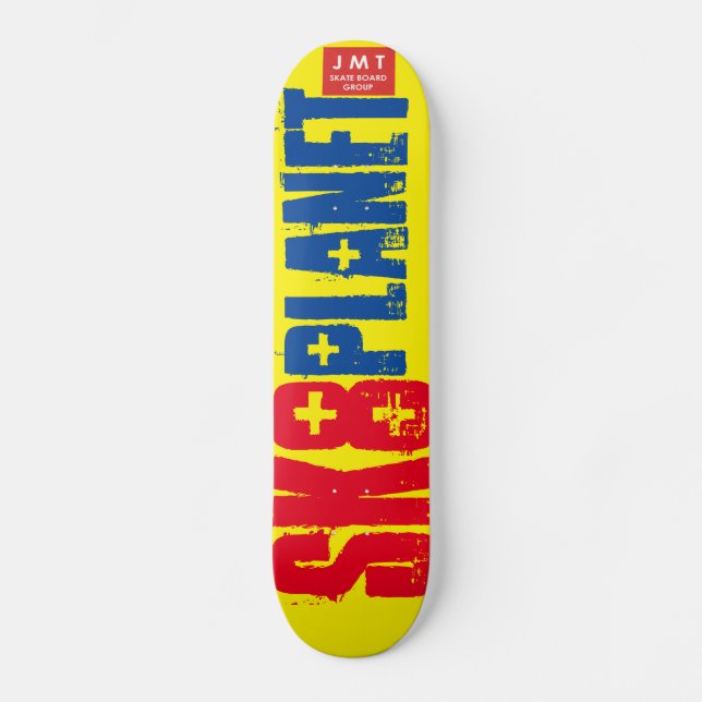 SK8 PLANET/TST-Skateboard Skateboard (Vorderseite)