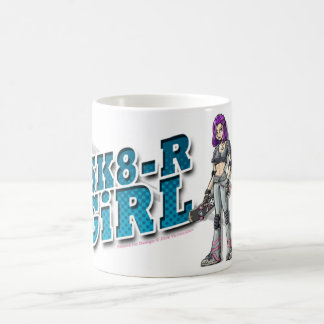 SK8-R GiRL Mug White Kaffeetasse