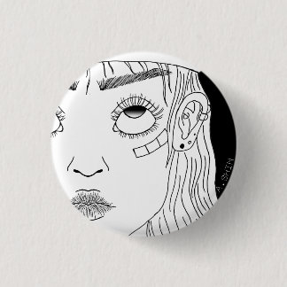 sk8er Mädchen Button