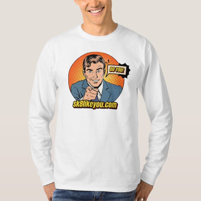 Sk8LikeYou Styles T-shirt à manches longues (Devant)