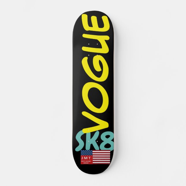 SK8VOGUE-Skateboard Skateboard (Vorderseite)