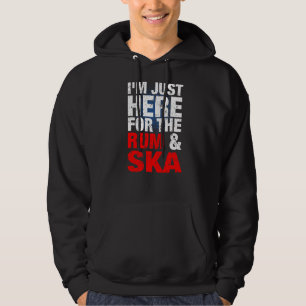 Ska and Rum Music is Life Ska Reggae Punk Sco 1 Hoodie
