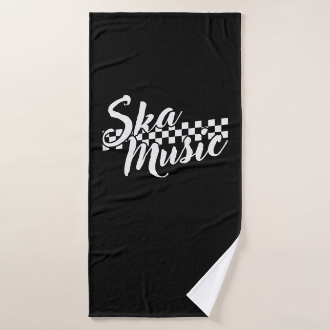 Ska Music Swing Jazz Musikstil (Serviette de bain)