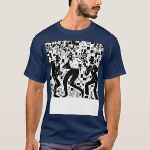Ska tanzen zwei Töne T-Shirt