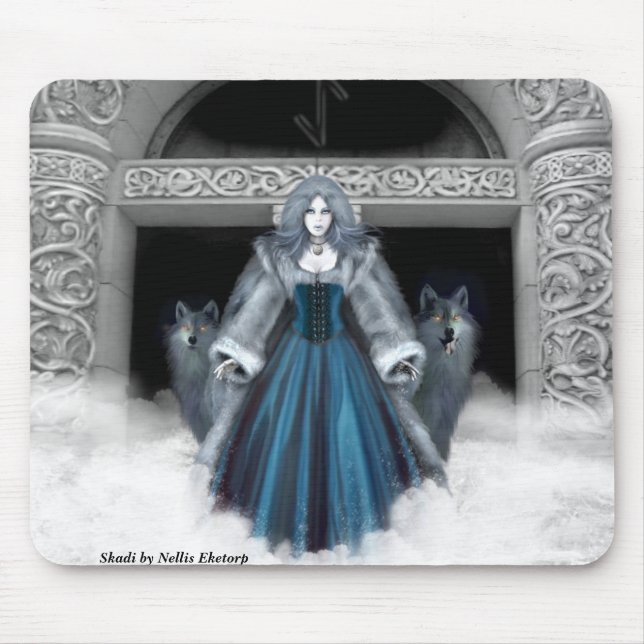Skadi mousepad 1 durch Nellis Eketorp (Vorne)