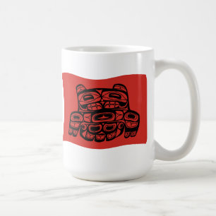 Skagit-Stammes-Flaggen-Tasse Kaffeetasse
