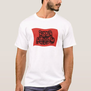 Skagit-Stammes-Flaggenhemd T-Shirt