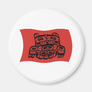 Skagit-Stammes-Flaggenmagnet Magnet