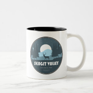 Skagit Valley Provincial Park Hirsche Zweifarbige Tasse
