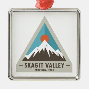 Skagit Valley Provincial Park Ornament Aus Metall