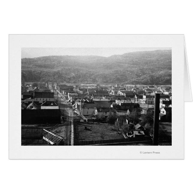 Skagway, Alaska Ansicht der 5th Avenue Foto (Vorderseite (Horizontal))
