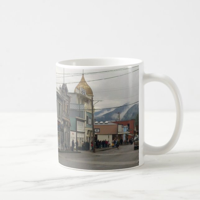 Skagway, Alaska Kaffeetasse (Rechts)