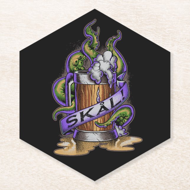 SKÅL  UNTERSETZER (Vorderseite)