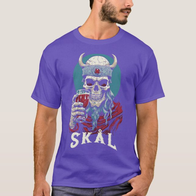 Skal Wikinger T-Shirt (Vorderseite)