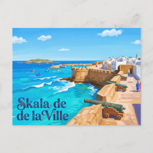 Skala de la Ville Marokko Postkarte