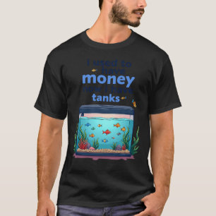 Skalar Cichliden Aquarium Fisch T-Shirt