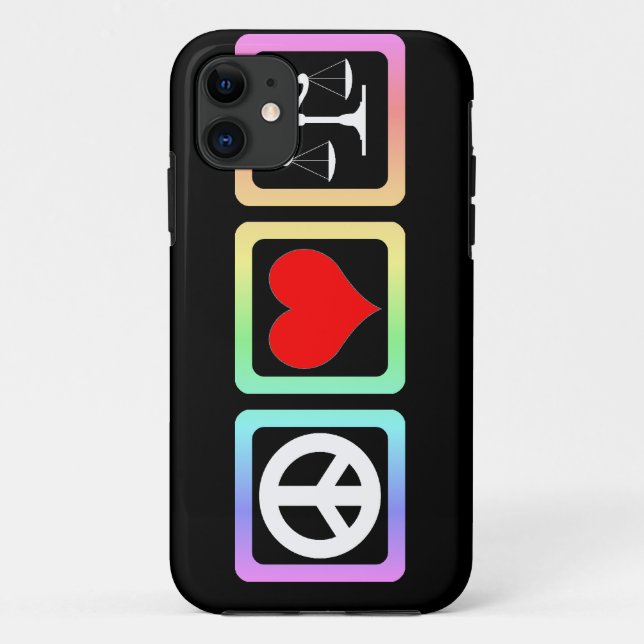 Skalen von Gerechtigkeit Case-Mate iPhone Hülle (Rückseite)