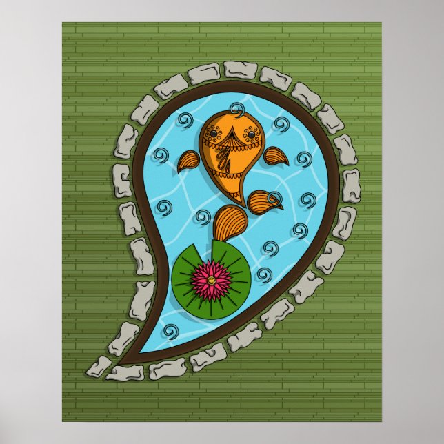 Skaliert das Goldfish Poster (Vorne)