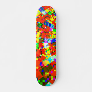 Skalierte Pixel Skateboard