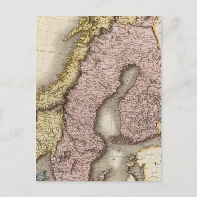 Skandinavien 2 postkarte (Vorderseite)