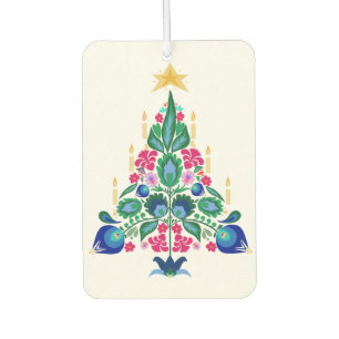 Skandinavien Folk Art Weihnachtsbaum Freshner Autolufterfrischer