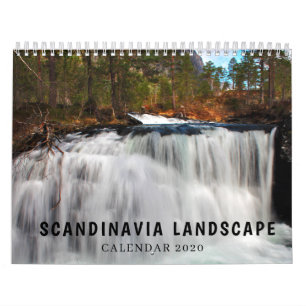 Skandinavien Landschaft Kalender
