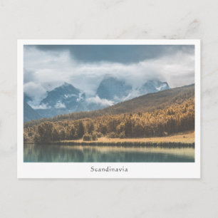 Skandinavien Landschaftsfotografie Postkarte