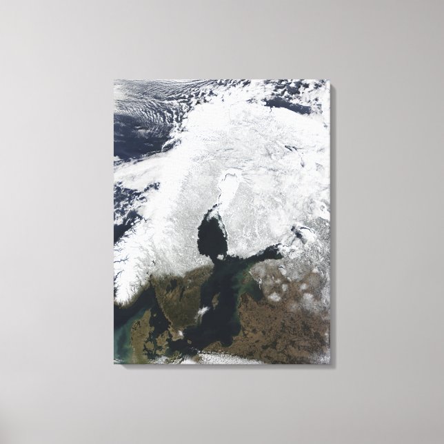 Skandinavien Leinwanddruck (Vorderseite)