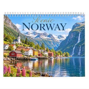 Skandinavien Norwegen Kalender