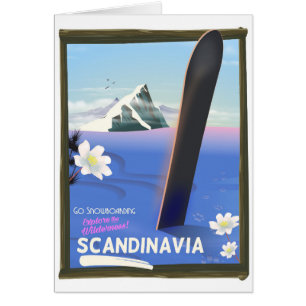 Skandinavien Reiseplakat
