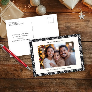 Skandinavien Schwarz/Weiß Foto - Urlaub Postkarte