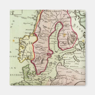 Skandinavien, Schweden, Dänemark Magnet