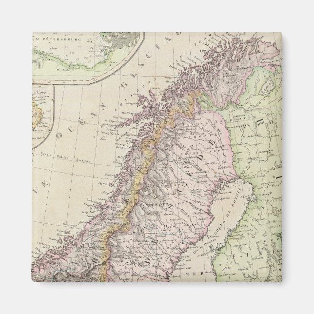 Skandinavien, Schweden Magnet (Vorne)