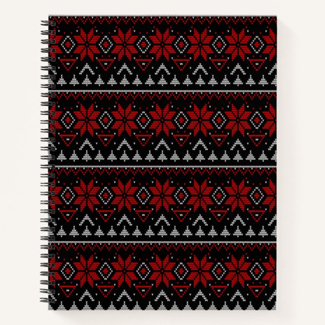 Skandinavien, Stricken Notizbuch (Vorderseite)