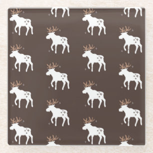 Skandinavier Chic: Vintage nahtlose Muster Glasuntersetzer