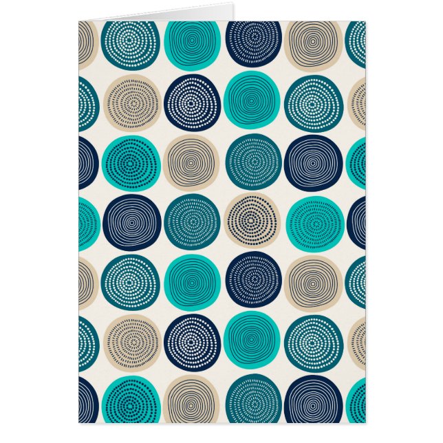 Skandinavier Circle Dots Mandala Muster 1 (Vorne)