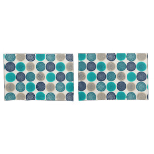 Skandinavier Circle Dots Mandala Muster 1 Kissenbezug