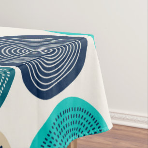 Skandinavier Circle Dots Mandala Muster 1 Tischdecke