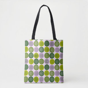 Skandinavier Circle Dots Mandala Muster 2 Tasche