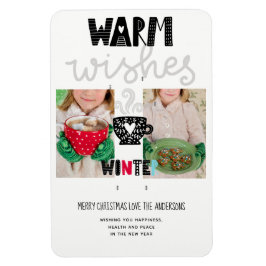 Skandinavier Doodle Weihnachtsgebäck FOTO Keepake Magnet