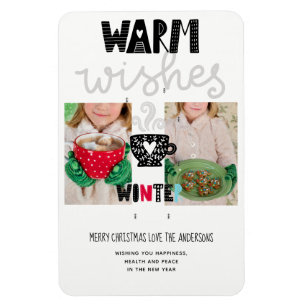 Skandinavier Doodle Weihnachtsgebäck FOTO Keepake Magnet