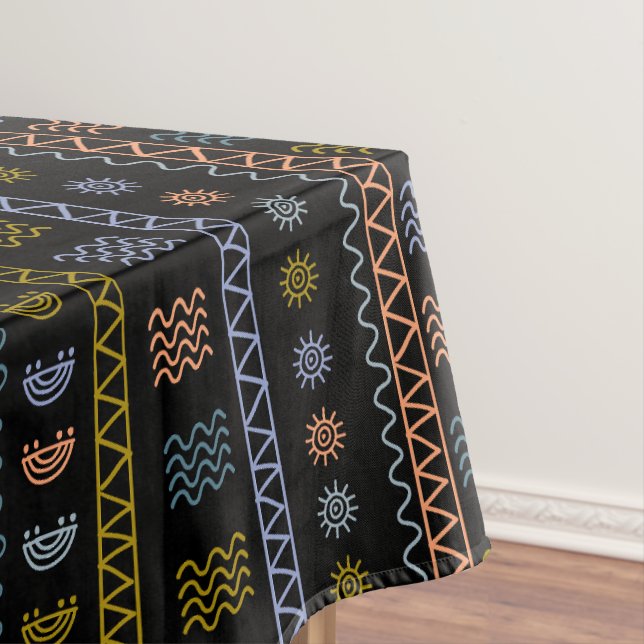Skandinavier Folk Art Muster Tableclout Tischdecke (Beispiel)