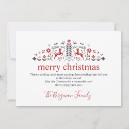 Skandinavier Folklorekünstler Foto Weihnachten