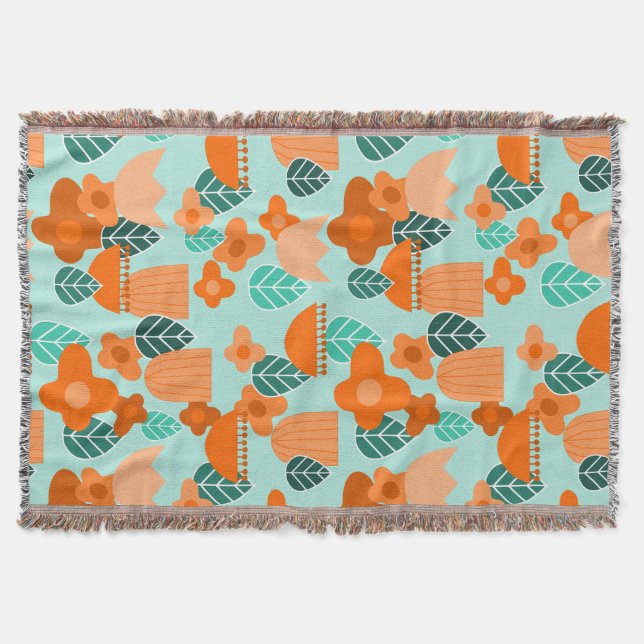 Skandinavier Frühling Decke (Vorderseite)