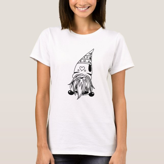 Skandinavier Gnome T-Shirt (Vorderseite)