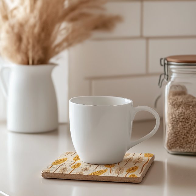 Skandinavier Herbstleaf Stone Untersetzer (Von Creator hochgeladen)